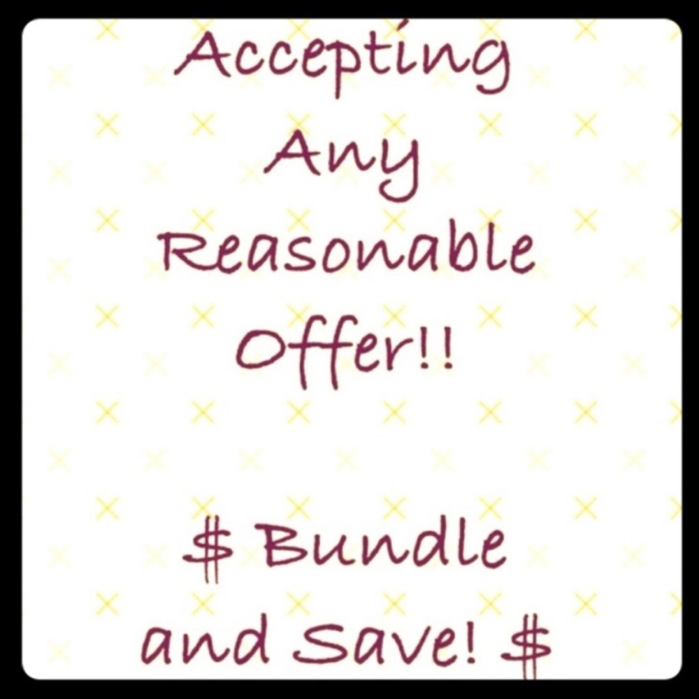 ACCEPTING ALL REASONABLE OFFERS!!